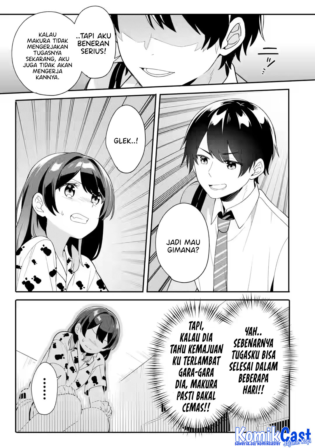 Muboubi Kawaii Pajama Sugata no Bishoujo to Heya de Futarikiri Chapter 07 Gambar 16