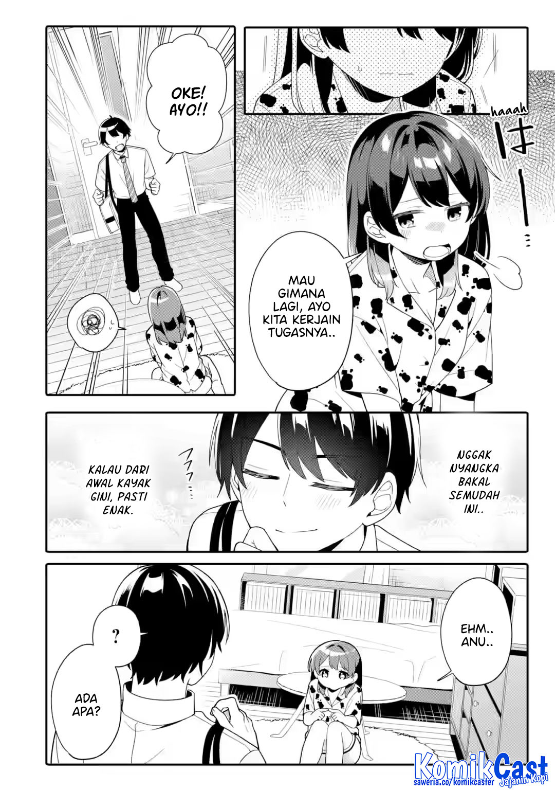 Muboubi Kawaii Pajama Sugata no Bishoujo to Heya de Futarikiri Chapter 07 Gambar 17