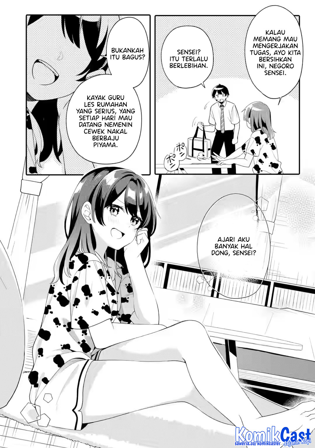 Muboubi Kawaii Pajama Sugata no Bishoujo to Heya de Futarikiri Chapter 07 Gambar 19