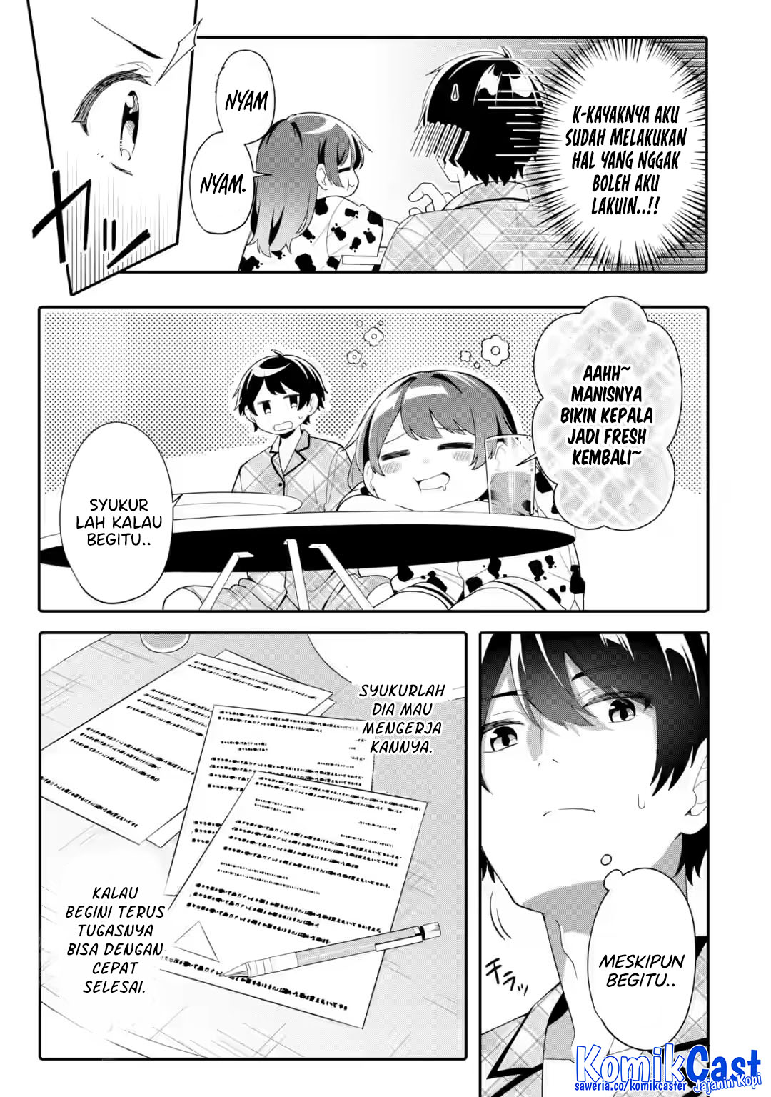 Muboubi Kawaii Pajama Sugata no Bishoujo to Heya de Futarikiri Chapter 07 Gambar 26