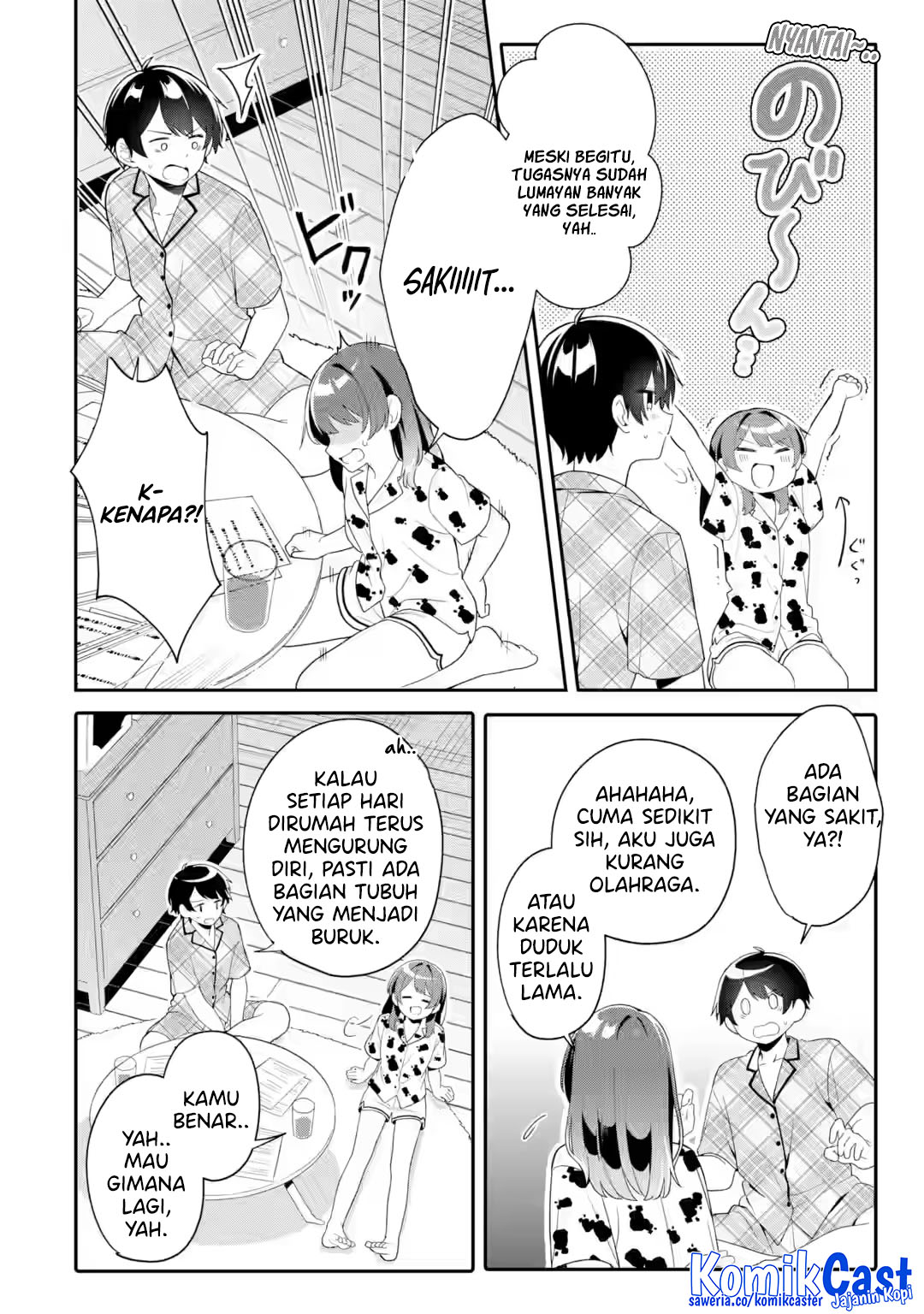 Muboubi Kawaii Pajama Sugata no Bishoujo to Heya de Futarikiri Chapter 07 Gambar 27