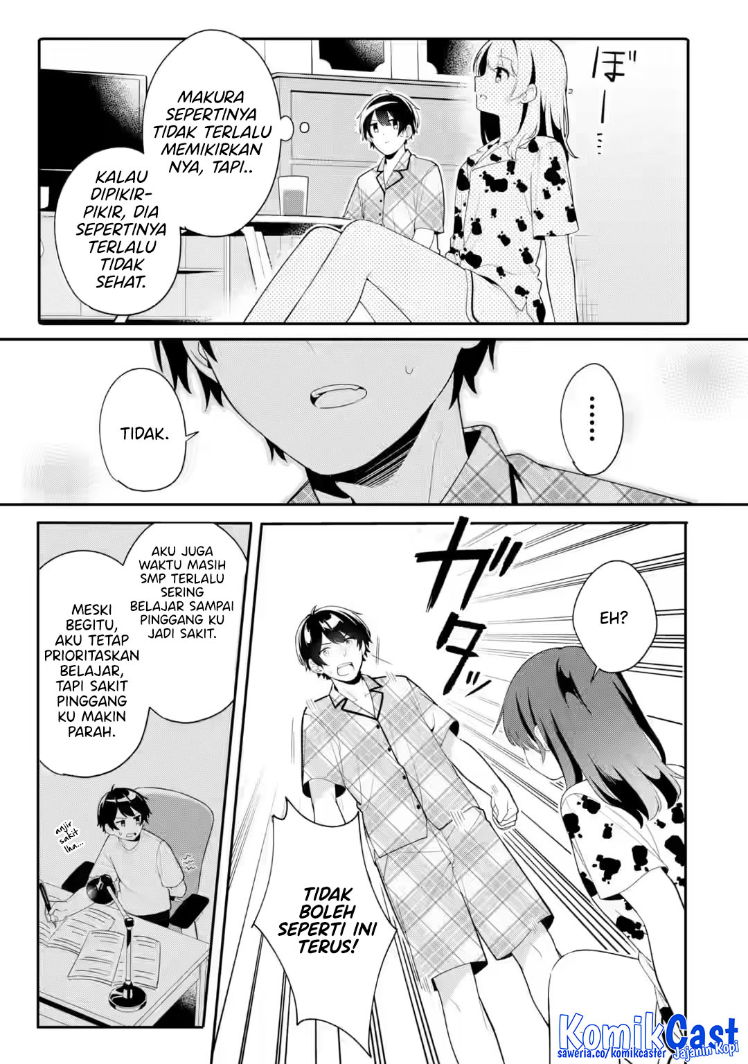 Muboubi Kawaii Pajama Sugata no Bishoujo to Heya de Futarikiri Chapter 07 Gambar 28