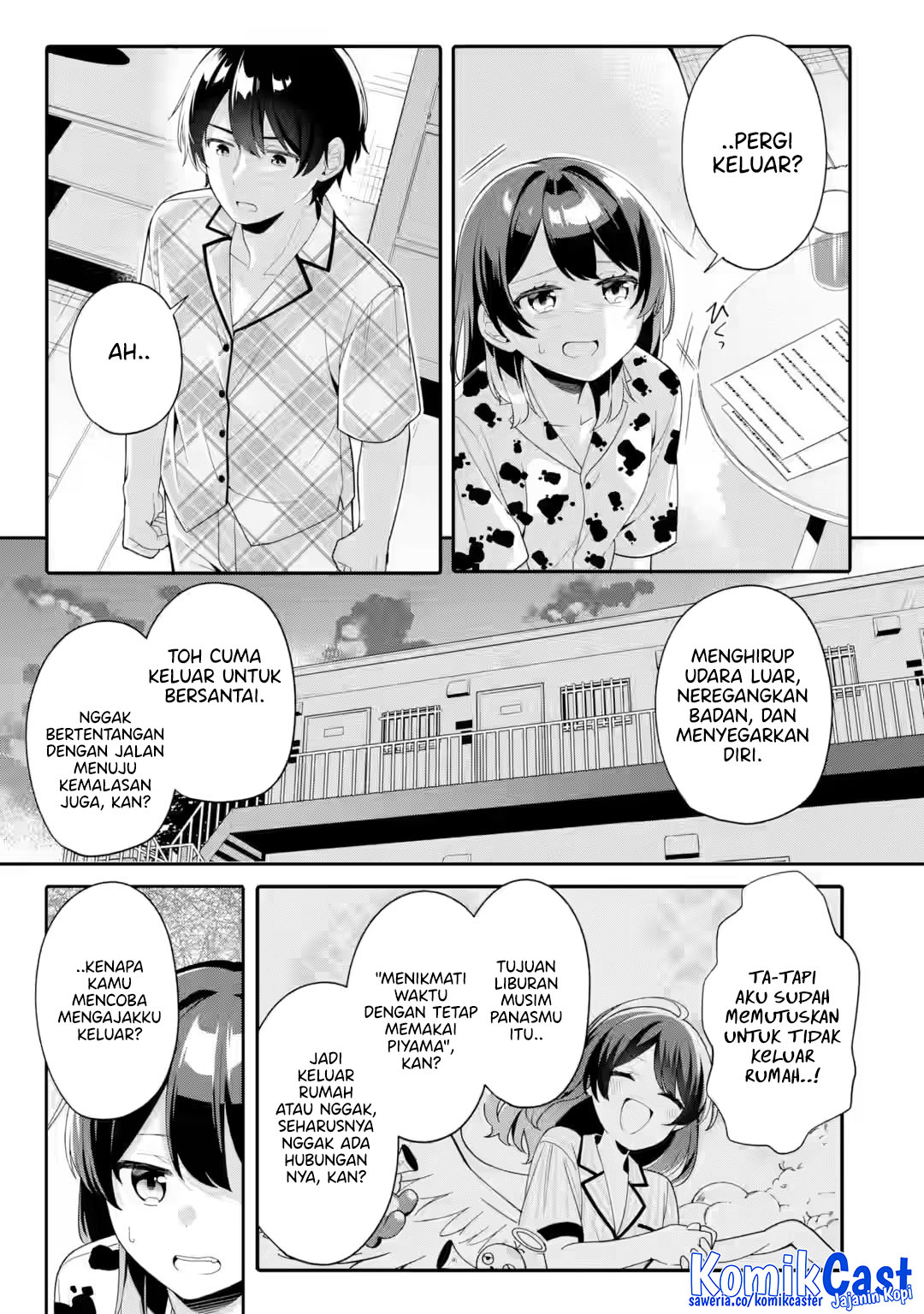 Muboubi Kawaii Pajama Sugata no Bishoujo to Heya de Futarikiri Chapter 07 Gambar 30