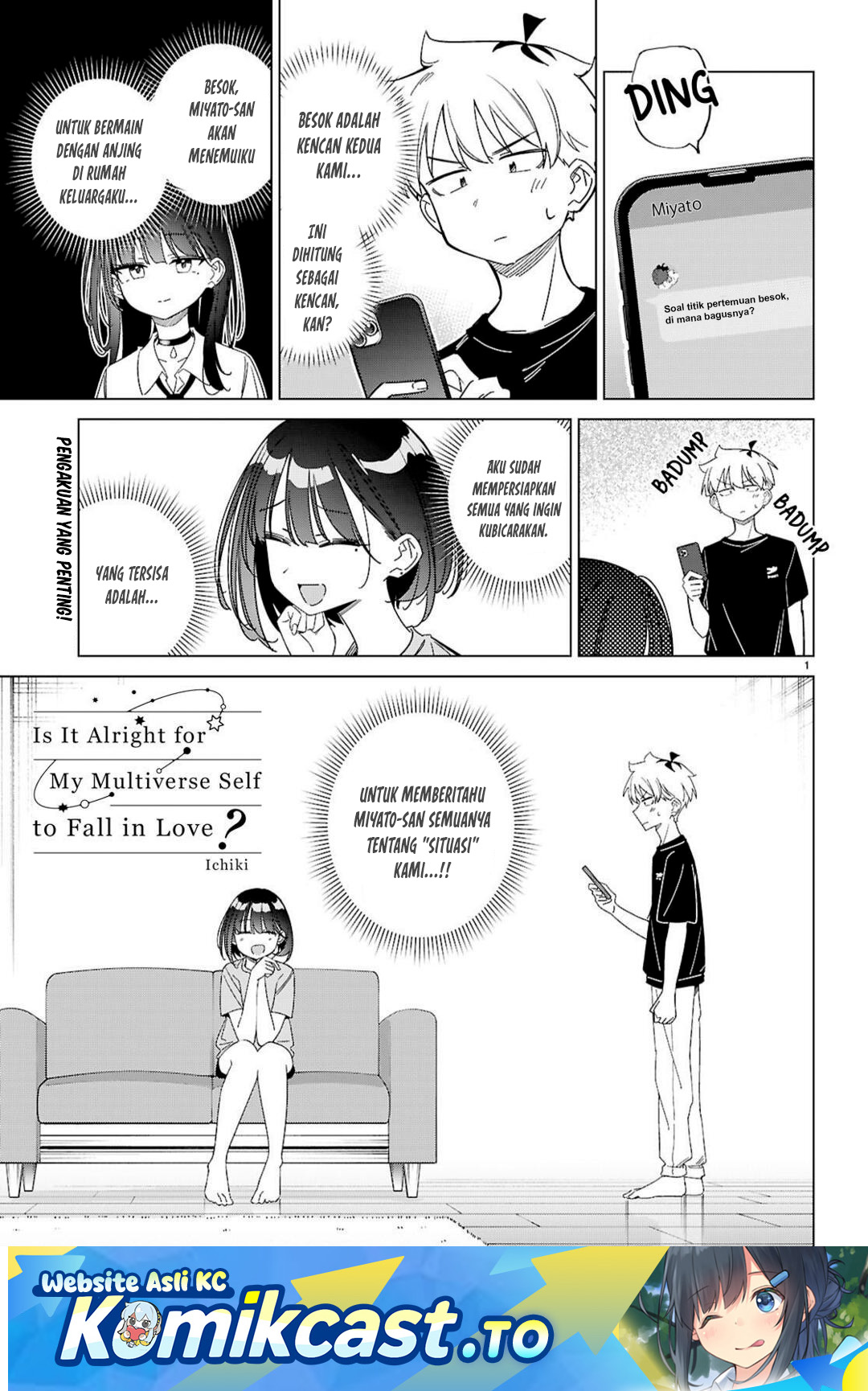 Multiverse no Watashi, Koishite Ii desu ka? Chapter 12 Gambar 2