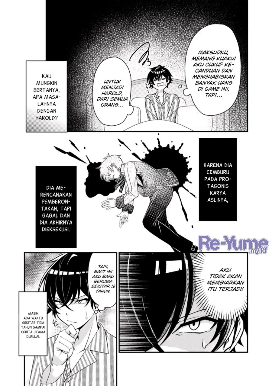 Munou no Akudou Ouji wa Ikinokoritai ~Ren’ai RPG no Akuyaku Mob ni Tensei Shita kedo, Gensaku Mushi shite Saikyou o Mezasu~ Chapter 01 Gambar 6