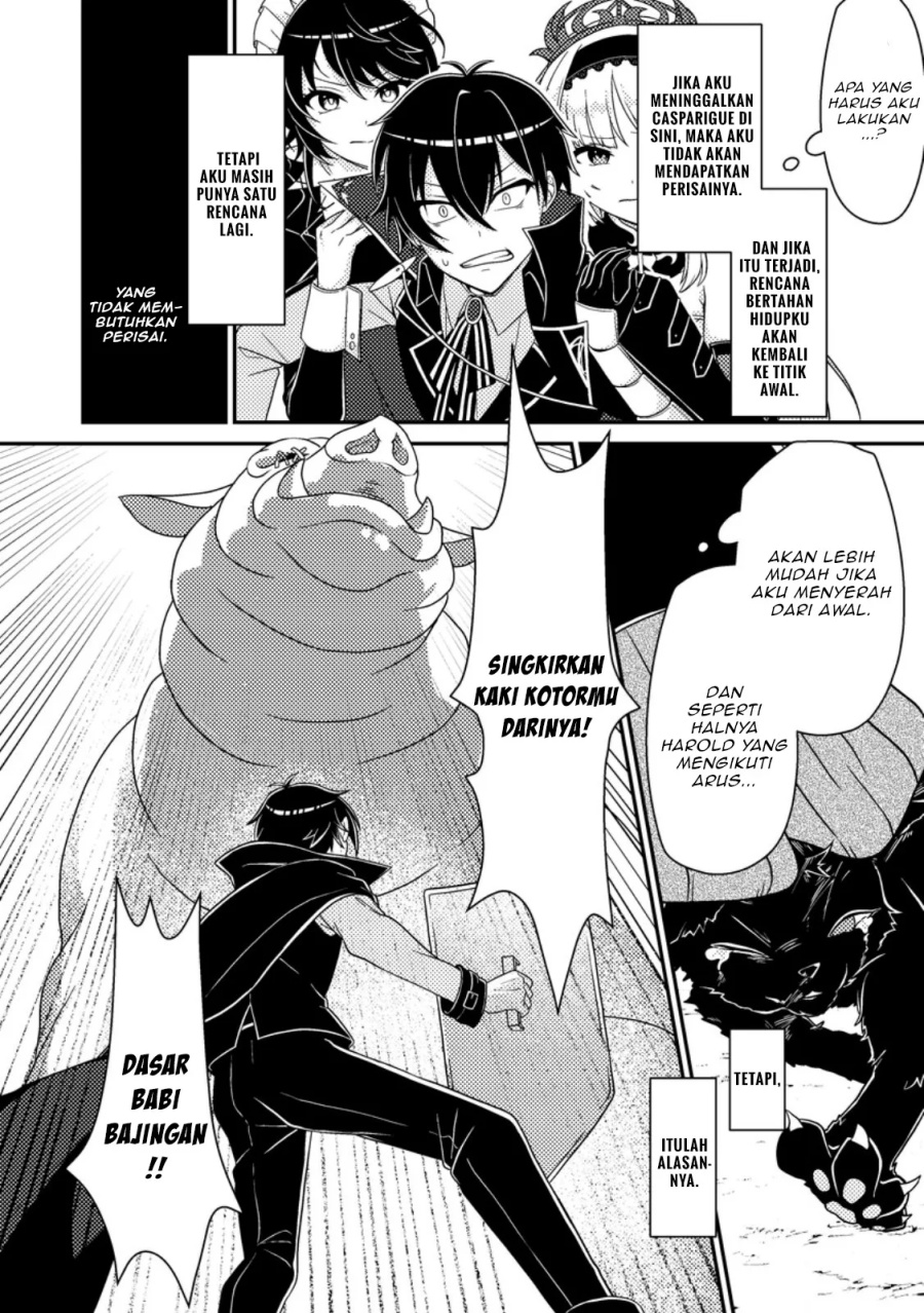 Munou no Akudou Ouji wa Ikinokoritai ~Ren’ai RPG no Akuyaku Mob ni Tensei Shita kedo, Gensaku Mushi shite Saikyou o Mezasu~ Chapter 03 Gambar 31