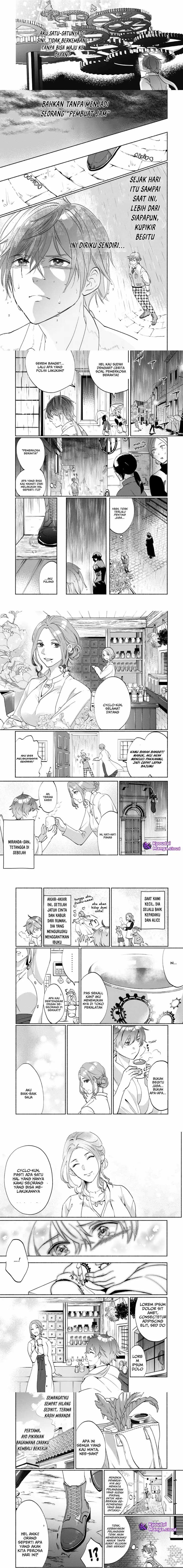 Munou wa Fuyou to Iware “Tokei Tsukai” no Boku wa Shokunin Guild kara Oidasareru mo Chapter 01.2 Gambar 3