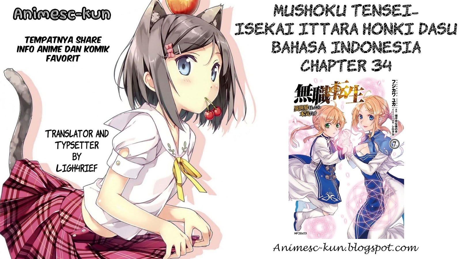 Mushoku Tensei: Isekai Ittara Honki Dasu Chapter 34 Gambar 1