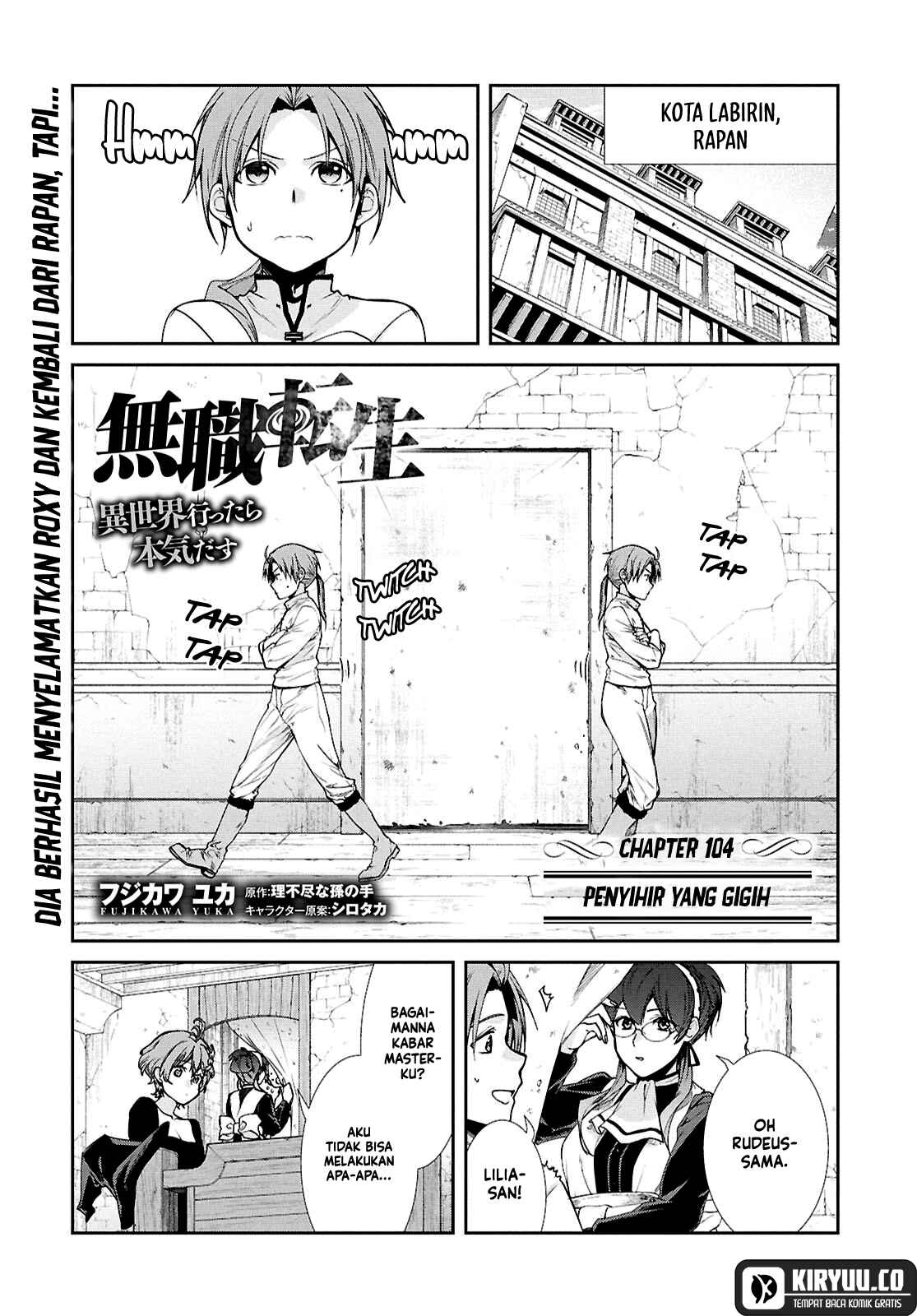 Mushoku Tensei: Isekai Ittara Honki Dasu Chapter 104 Gambar 2