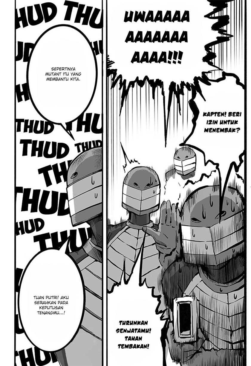 Mutant wa Ningen no Kanojo to Kisu ga Shitai Chapter 13 Gambar 6