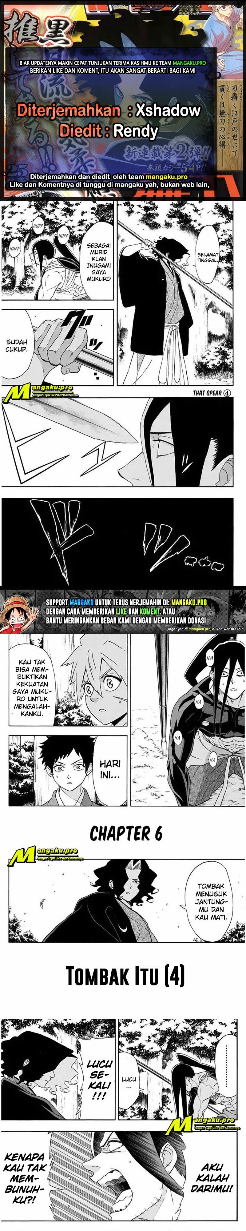 Mutou Black Chapter 06 Gambar 1