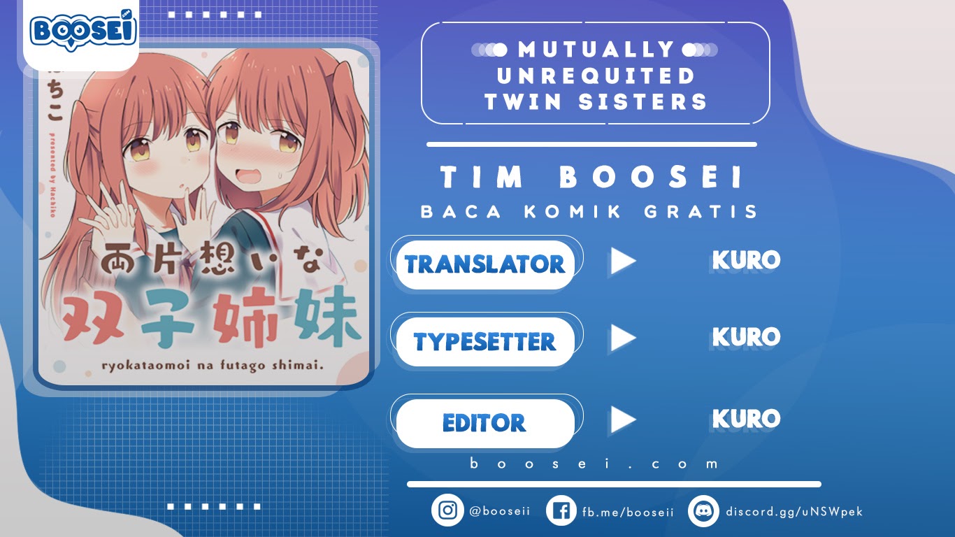 Mutually Unrequited Twin Sisters Chapter 10 Gambar 1