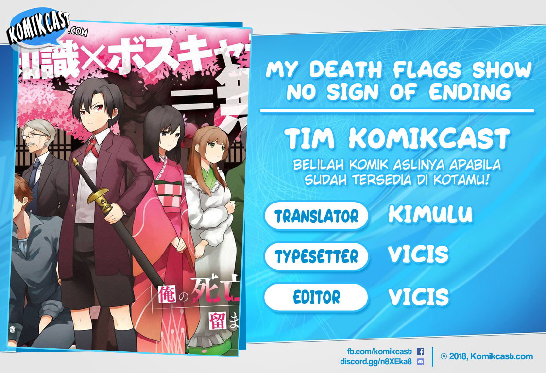 My Death Flags Show No Sign of Ending Chapter 01 Gambar 1
