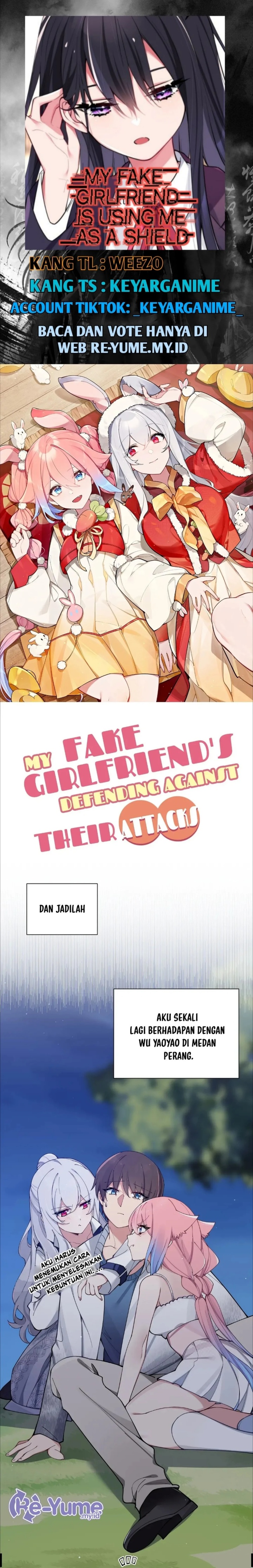My Fake Girlfriends are Using Me As a Shield Chapter 76 Gambar 1