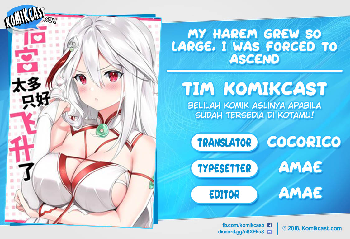 My Harem Grew So Large, I Was Forced to Ascend Chapter 35 Gambar 1
