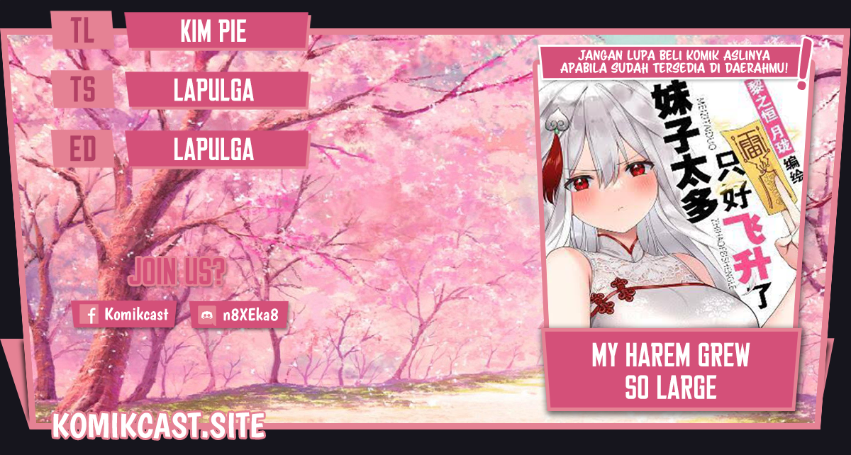 My Harem Grew So Large, I Was Forced to Ascend Chapter 68.5 Gambar 1