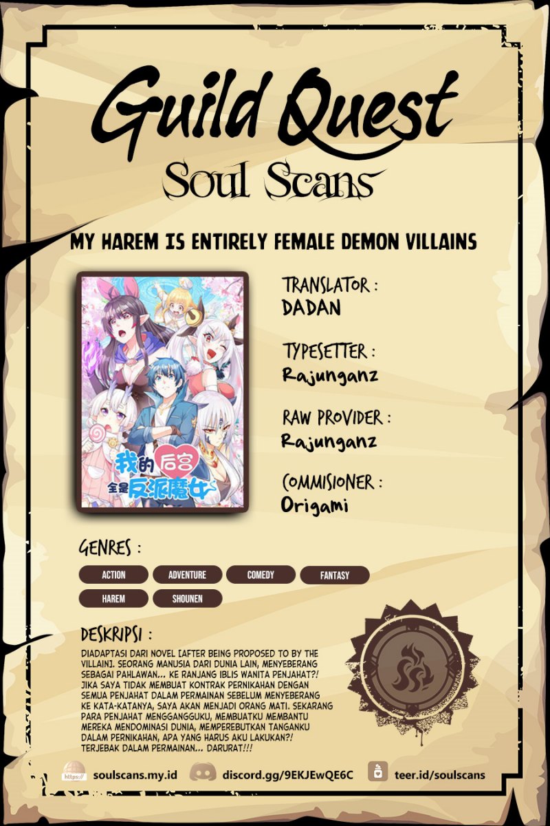 My Harem Is Entirely Female Demon Villains Chapter 63 Gambar 1