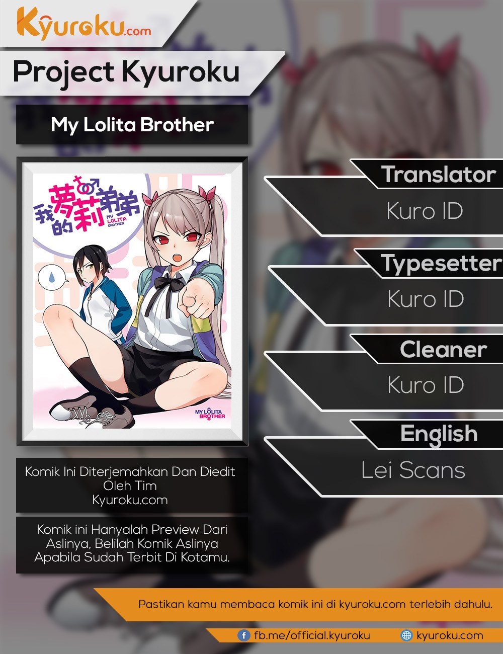 My Lolita Brother Chapter 10 Gambar 1