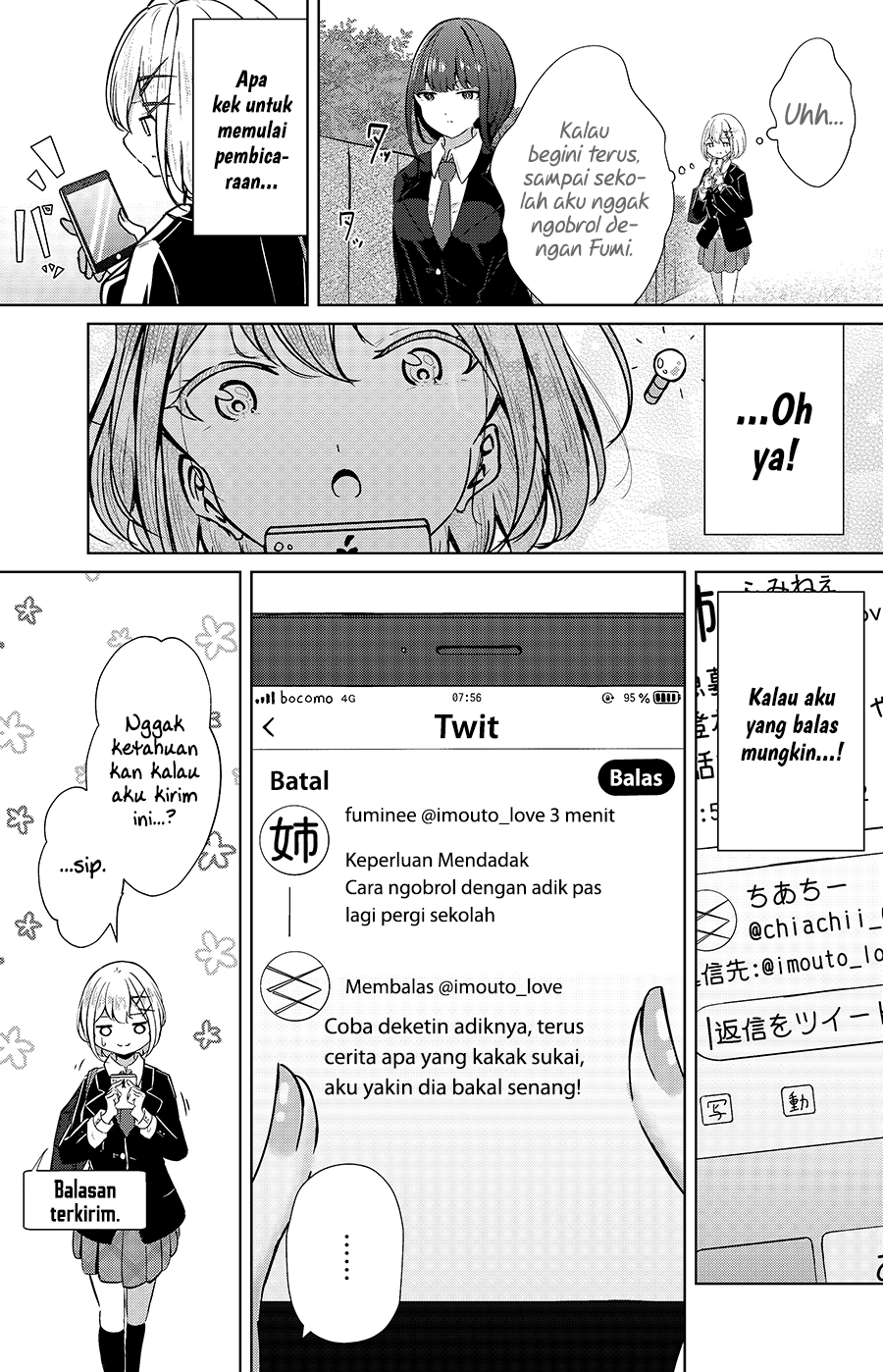 My Older Stepsister Social Media Chapter 05 Gambar 1