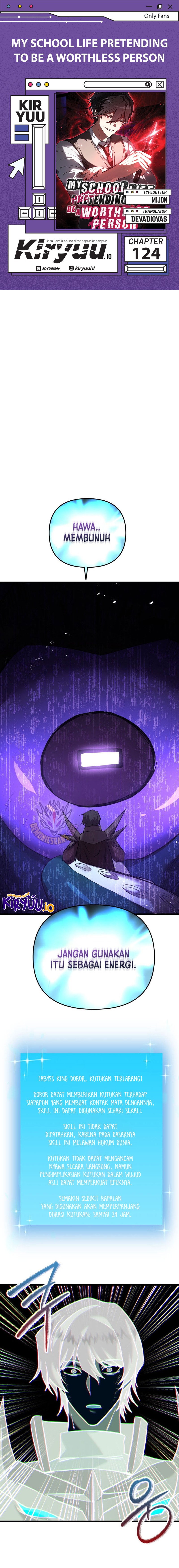 My School Life Pretending to Be a Worthless Person Chapter 124 Gambar 1