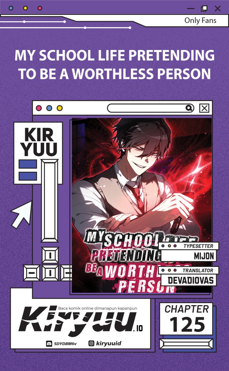 My School Life Pretending to Be a Worthless Person Chapter 125 Gambar 1
