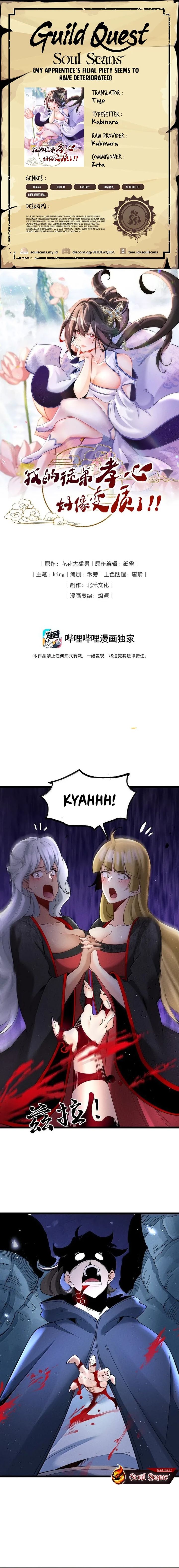 My Apprentice’s Filial Piety Seems To Have Deteriorated Chapter 43 Gambar 1