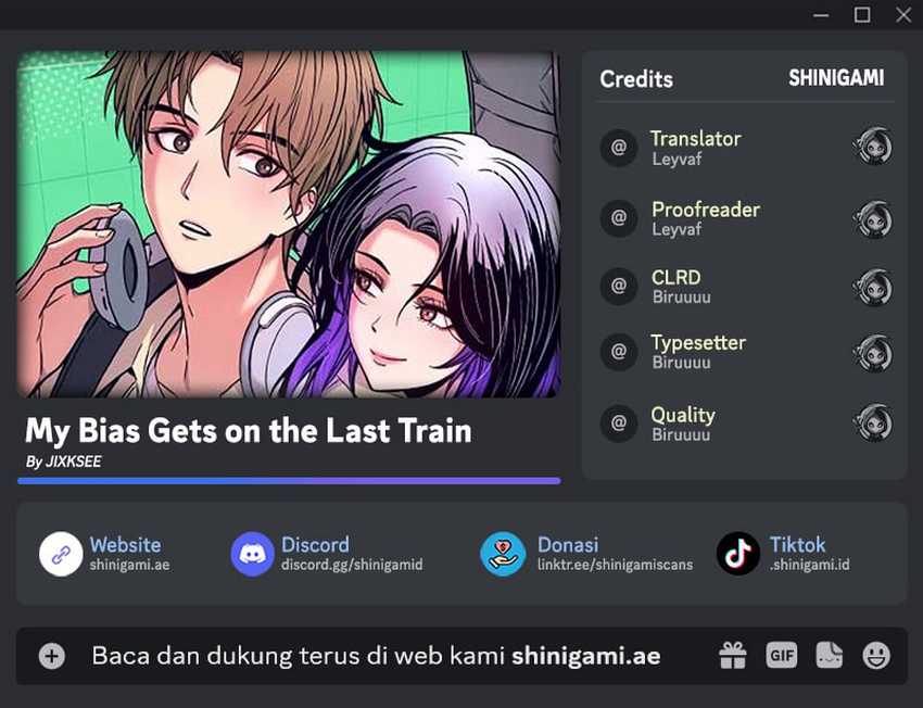 My Bias Gets on the Last Train Chapter 22 Gambar 1