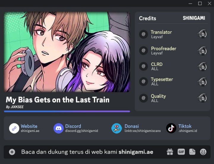 My Bias Gets on the Last Train Chapter 32 Gambar 1