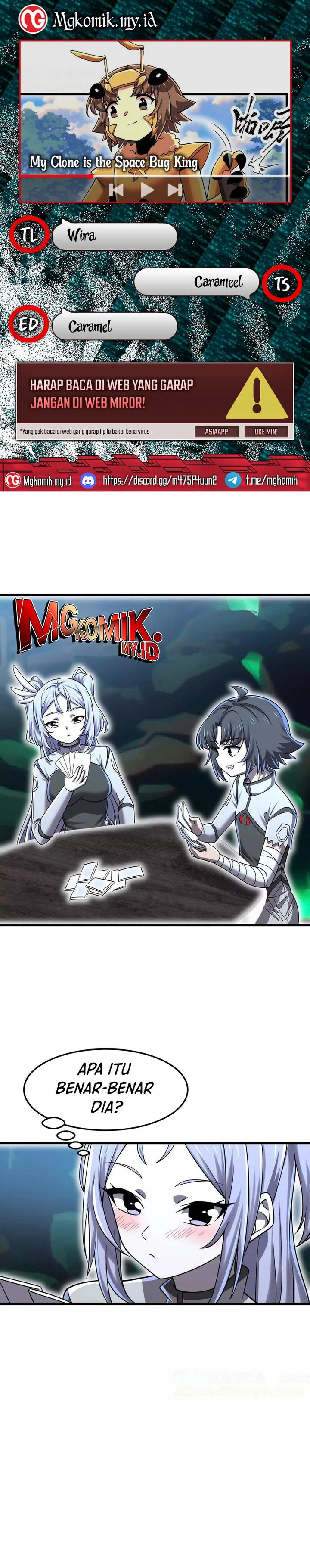 My Clone is the Space Bug King Chapter 42 Gambar 1