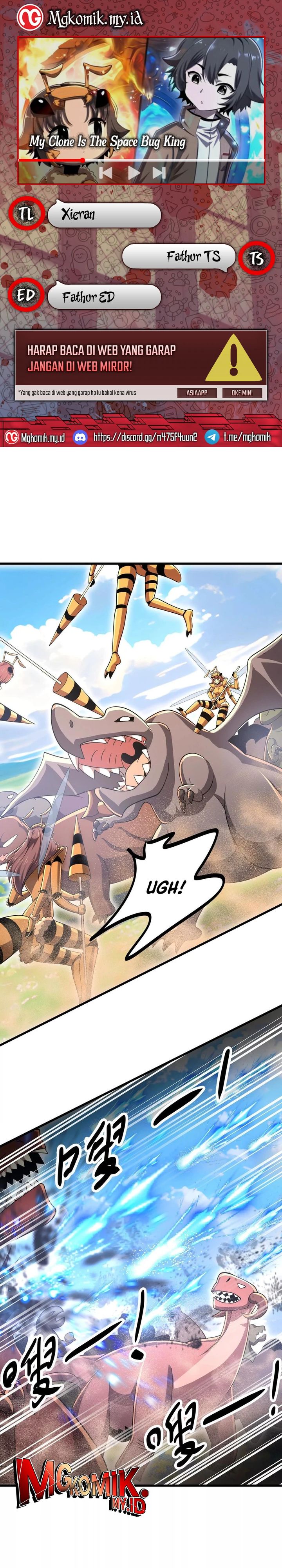 My Clone is the Space Bug King Chapter 43 Gambar 1