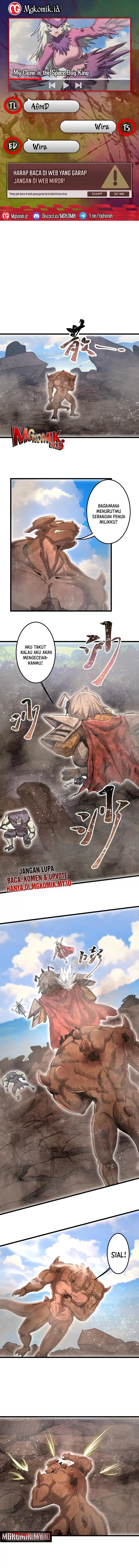 My Clone is the Space Bug King Chapter 51 Gambar 1