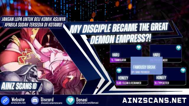 My Disciple Became The Great Demon Empress?! Chapter 15 Gambar 1