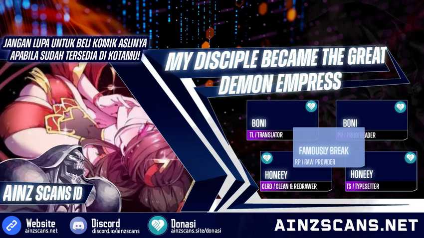 My Disciple Became The Great Demon Empress?! Chapter 31 Gambar 2