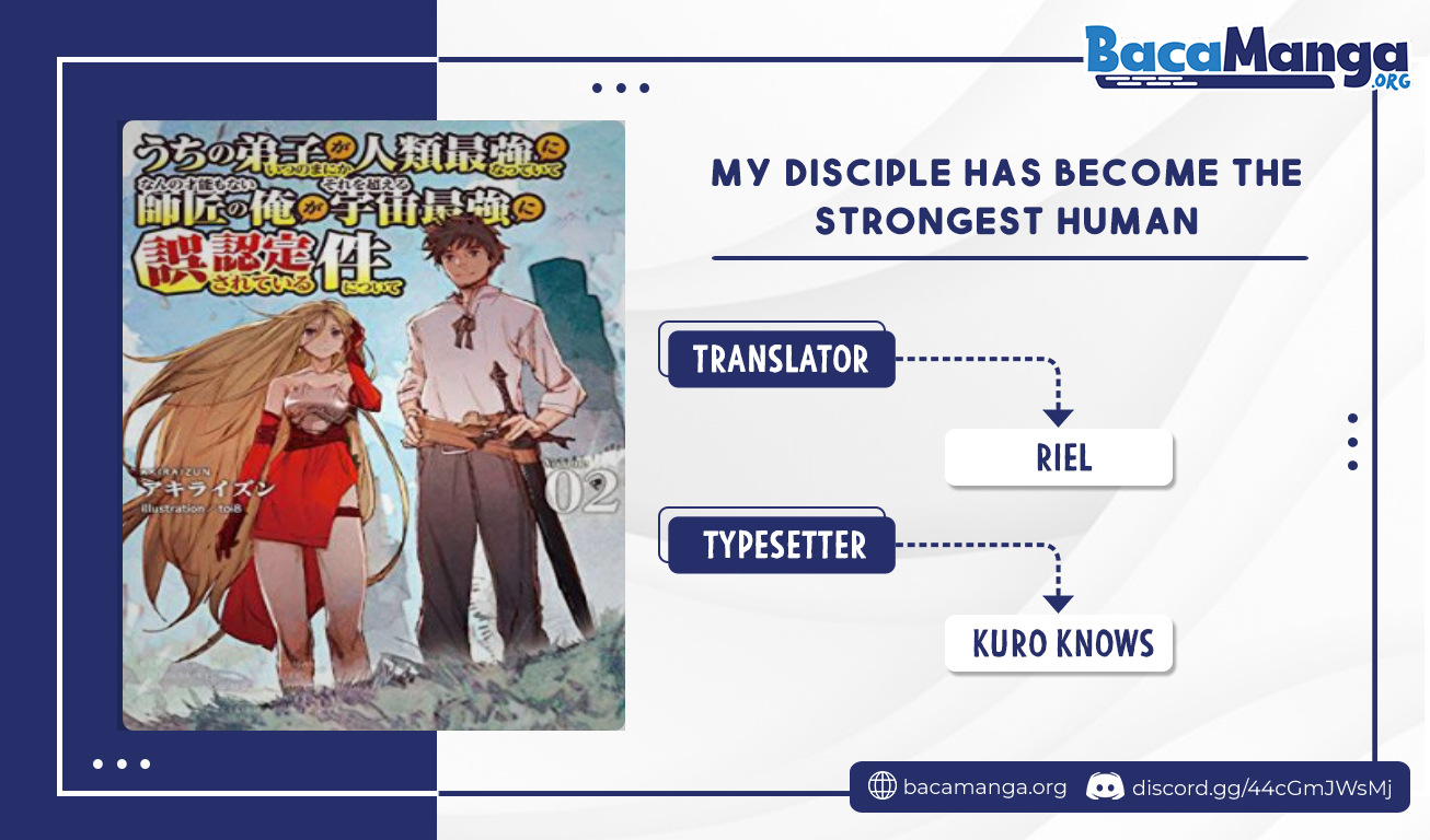 My Disciple Has Become The Strongest Human Before I Knew it, and I, A Master With No Talent, Was Mistakenly Recognized As The Strongest In The Universe Beyond That Chapter 02.2 Gambar 1