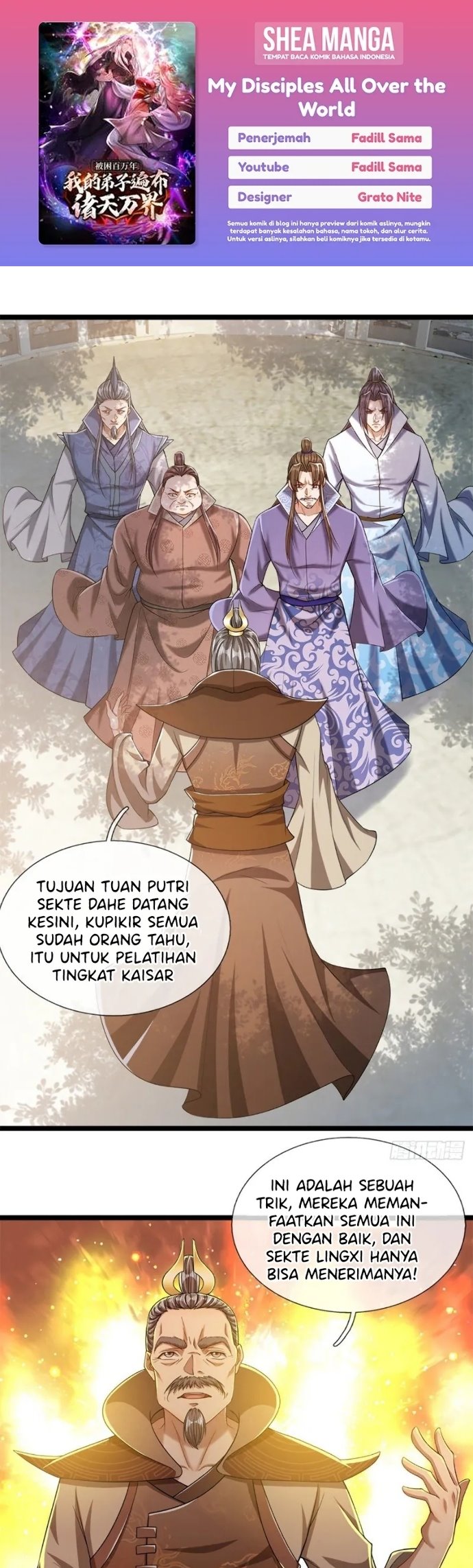 My Disciples All Over The World Chapter 48 Gambar 1