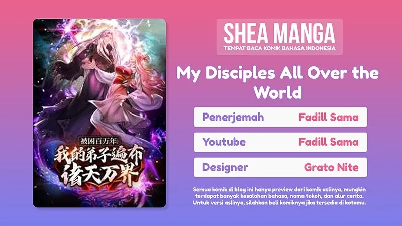 My Disciples All Over The World Chapter 51 Gambar 1