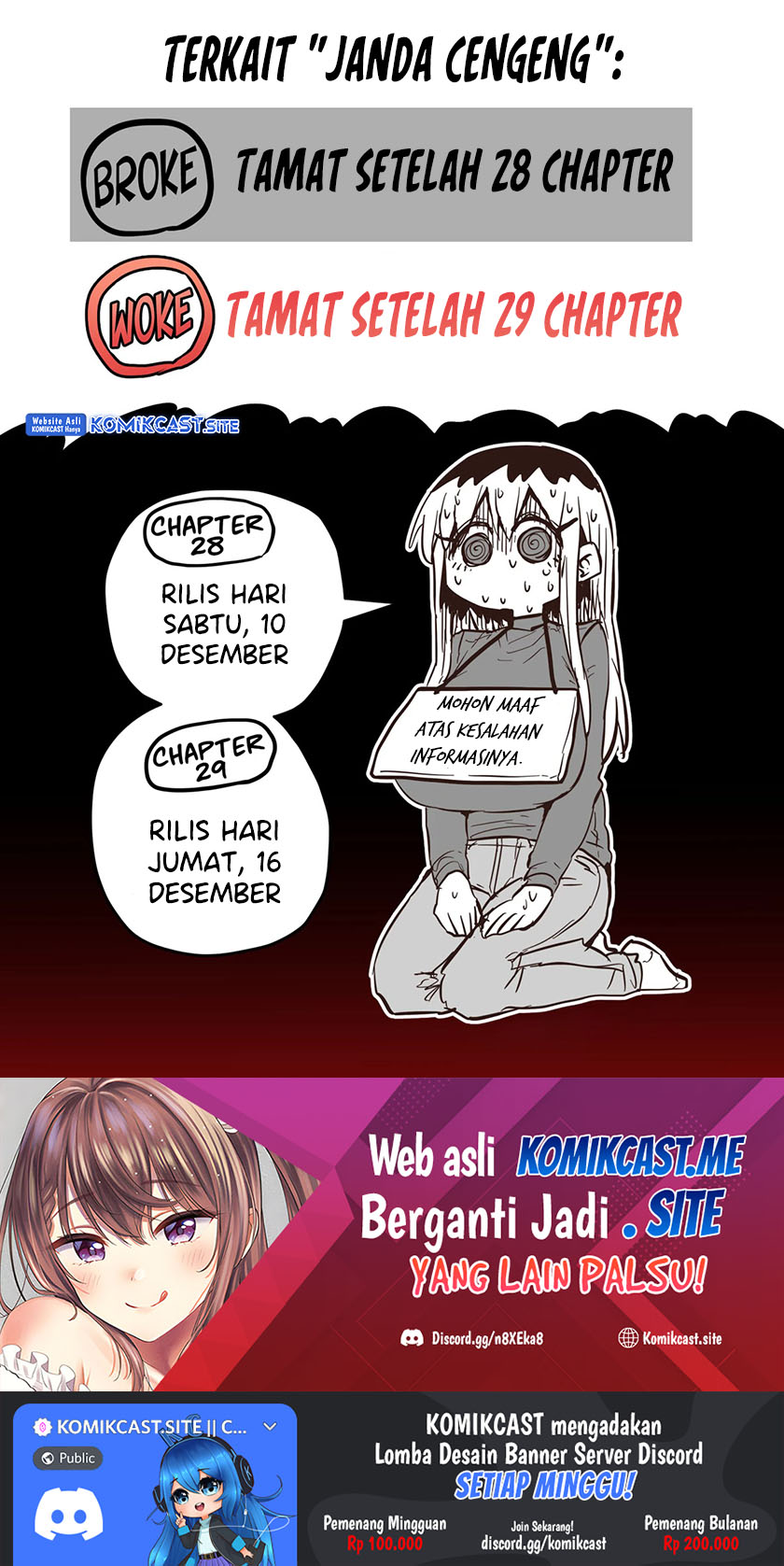 My Divorced Crybaby Neighbour Chapter 52.5 Gambar 2