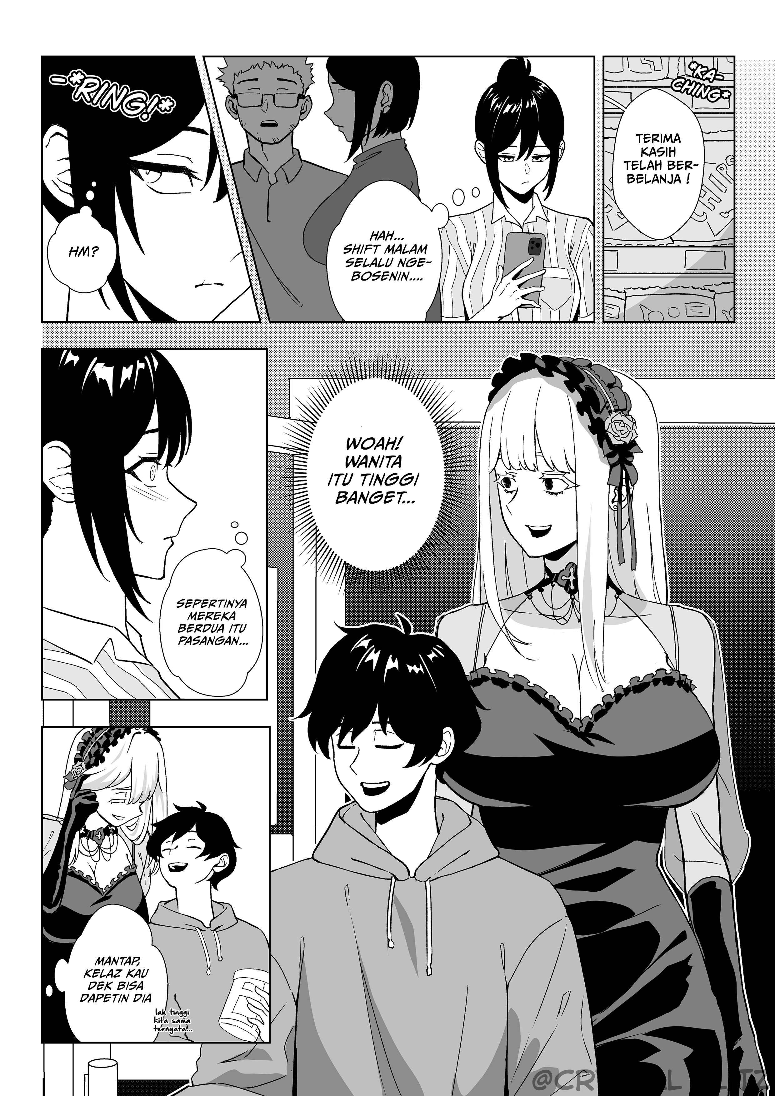My Eldritch Girlfriend Chapter 03 Gambar 1
