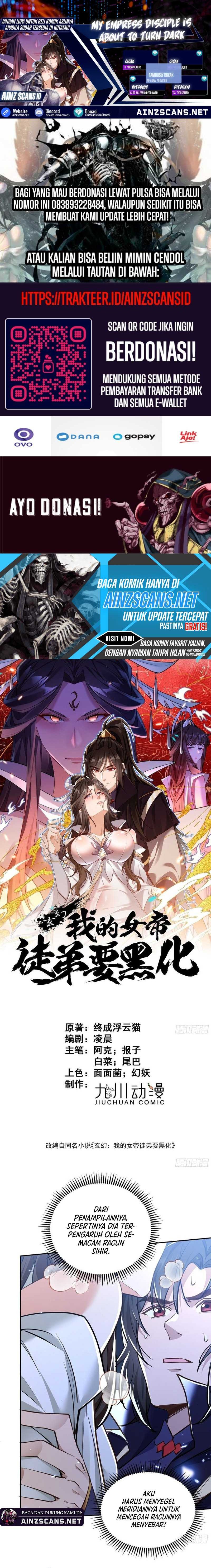 My Empress Disciple Is About to Turn Dark Chapter 02 Gambar 1