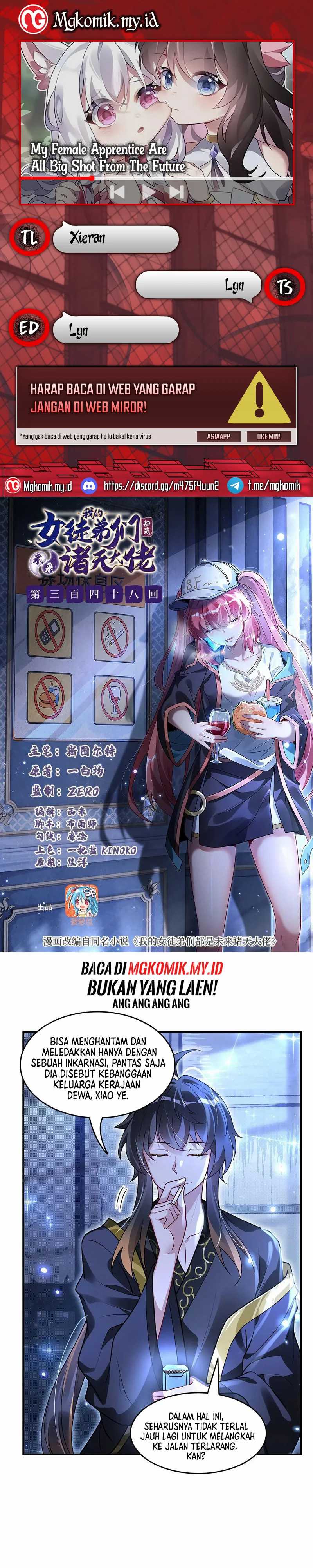 My Female Apprentices Are All Big Shots From the Future Chapter 348 Gambar 1