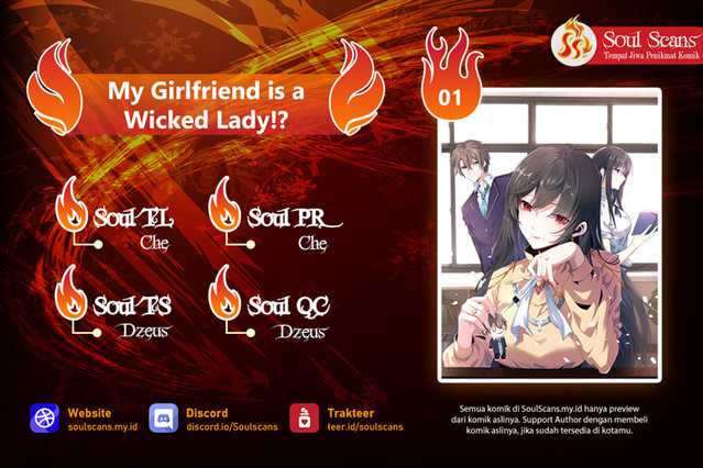 My Girlfriend Is a Wicked Lady!? Chapter 01 Gambar 1