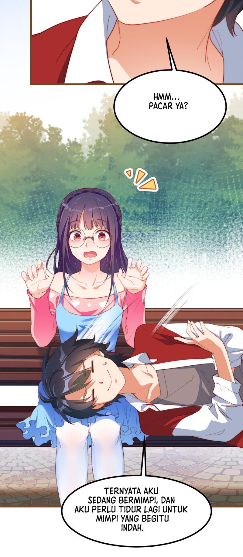 My Girlfriend is Very Weird Chapter 01 Gambar 20