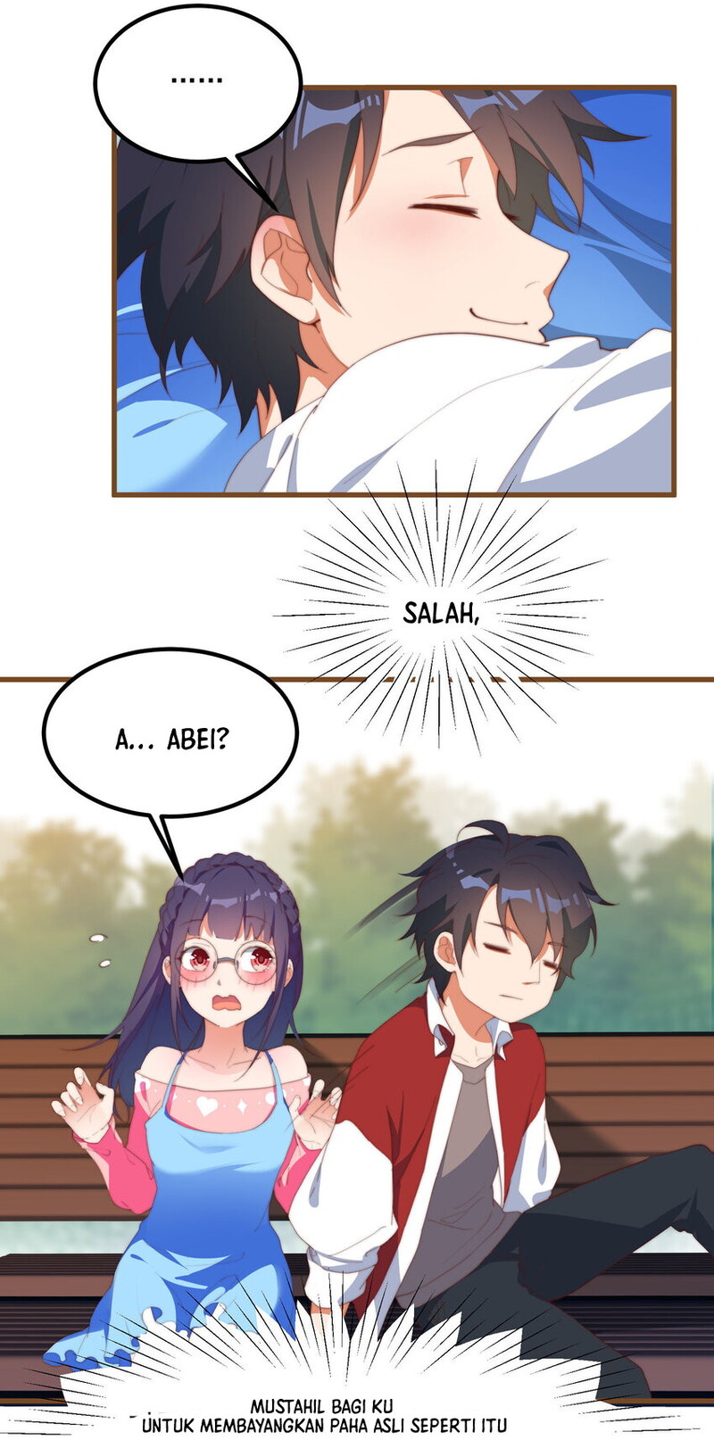 My Girlfriend is Very Weird Chapter 01 Gambar 23