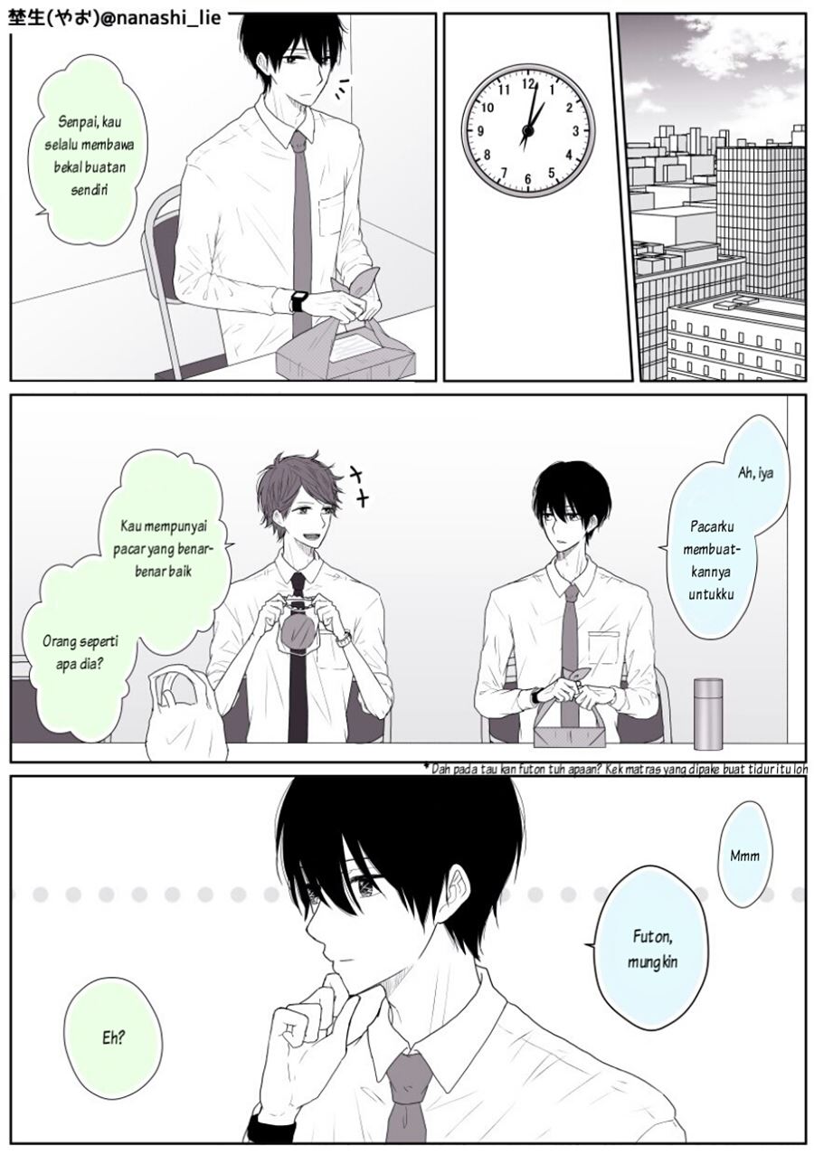 My Girlfriend is a Futon Girl Chapter 01 Gambar 4