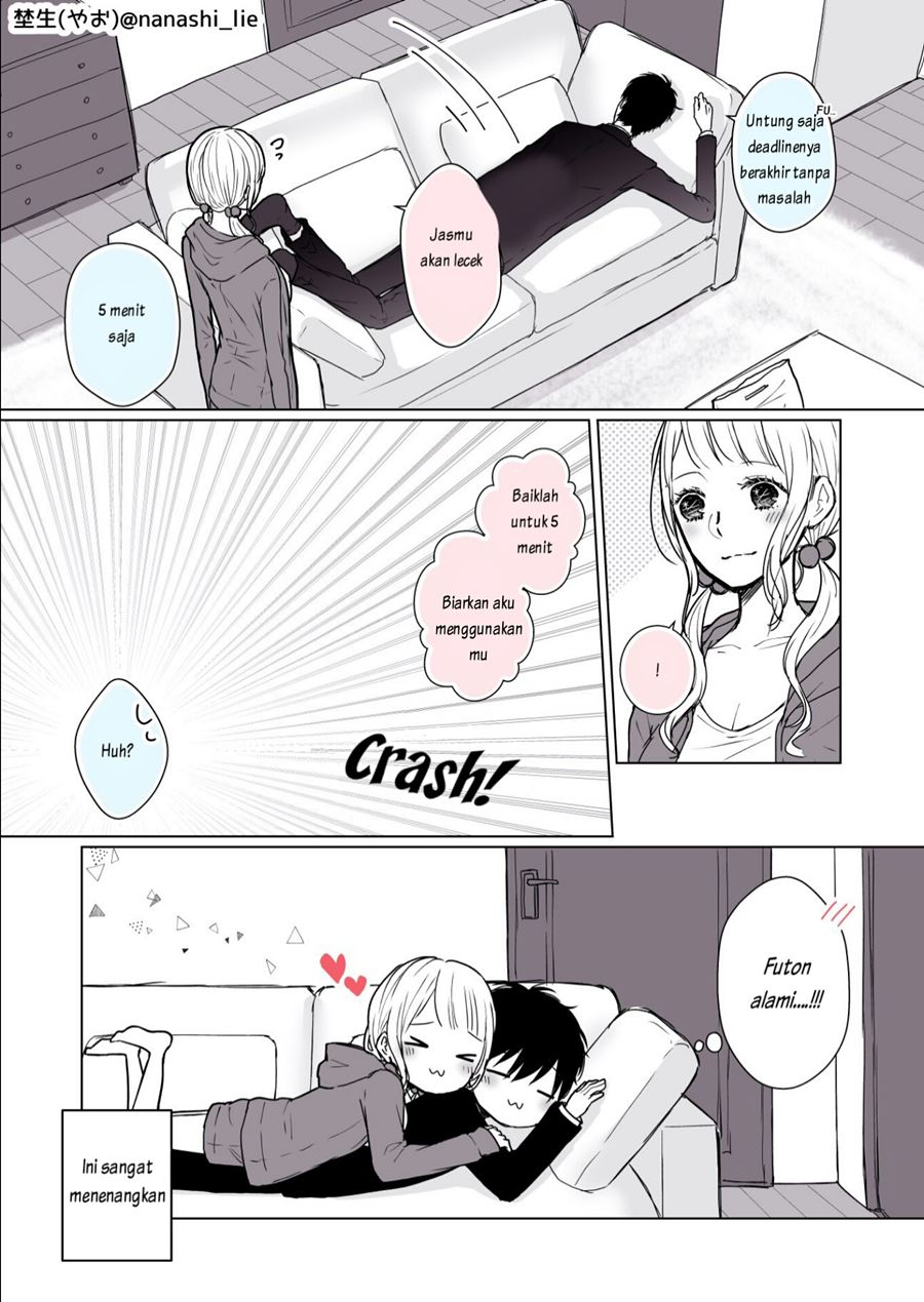 My Girlfriend is a Futon Girl Chapter 05 Gambar 3