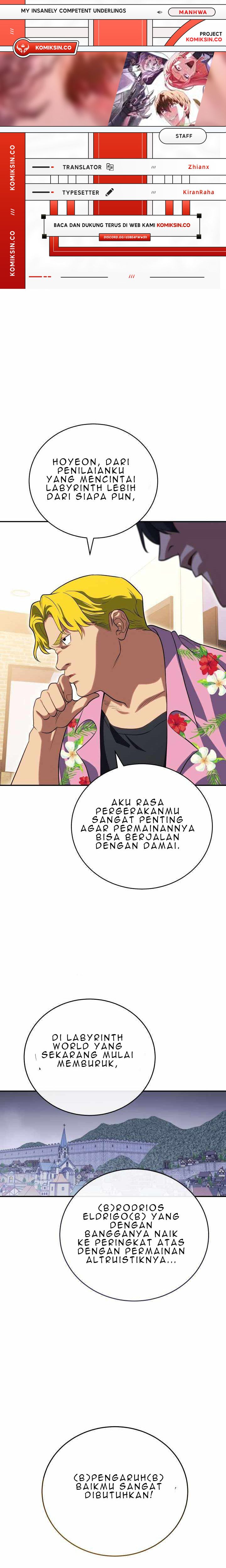 My Insanely Competent Underlings Chapter 33 Gambar 1