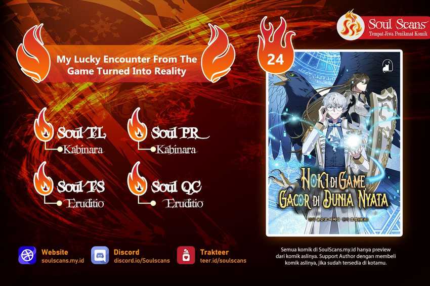 My Lucky Encounter From the Game Turned Into Reality Chapter 24 Gambar 1
