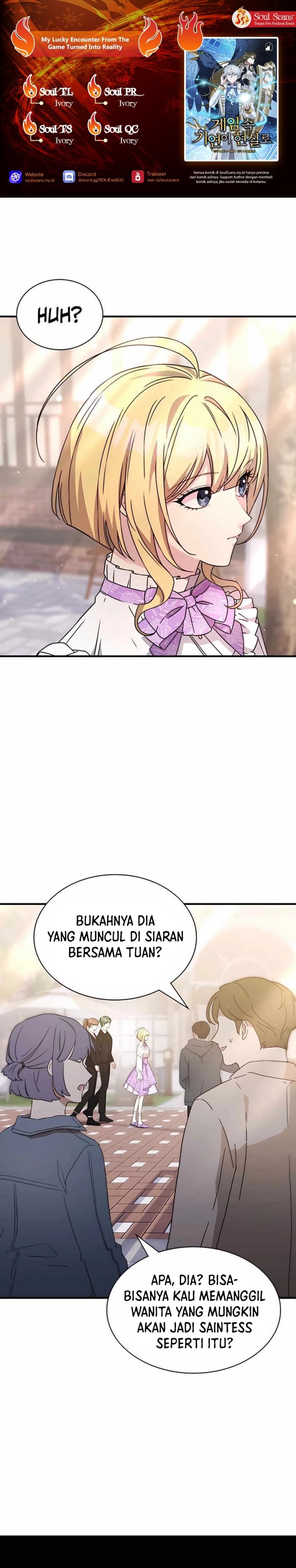 My Lucky Encounter From the Game Turned Into Reality Chapter 41 Gambar 1
