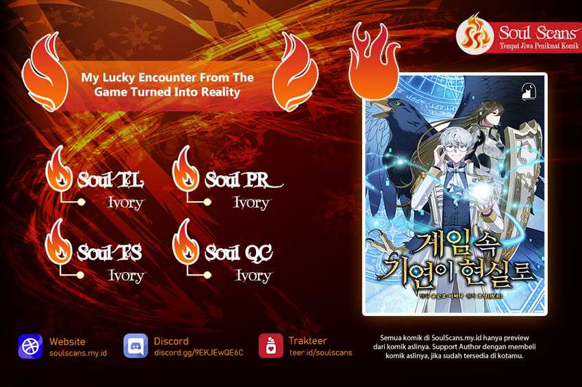My Lucky Encounter From the Game Turned Into Reality Chapter 71 Gambar 1