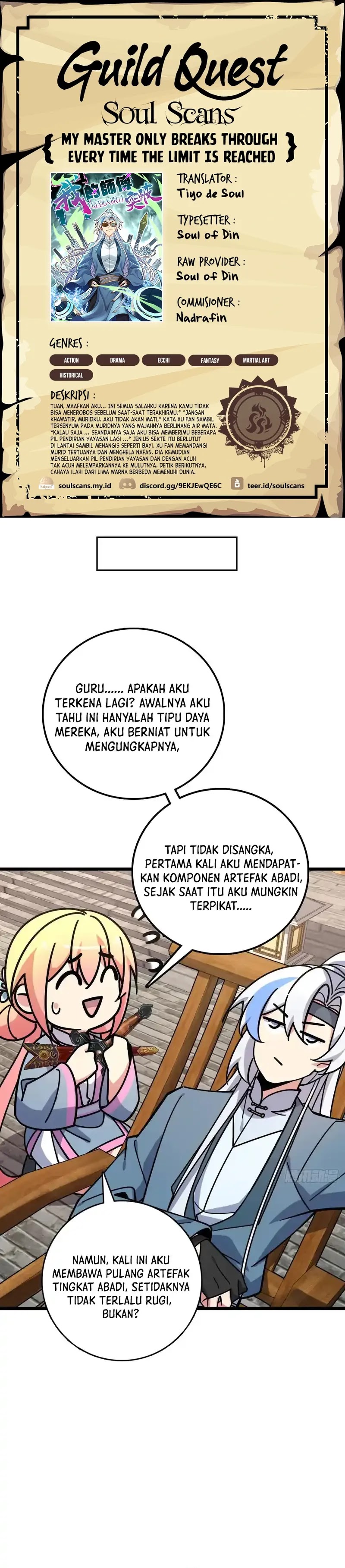 My Master Only Breaks Through Every Time the Limit Is Reached Chapter 113 Gambar 1